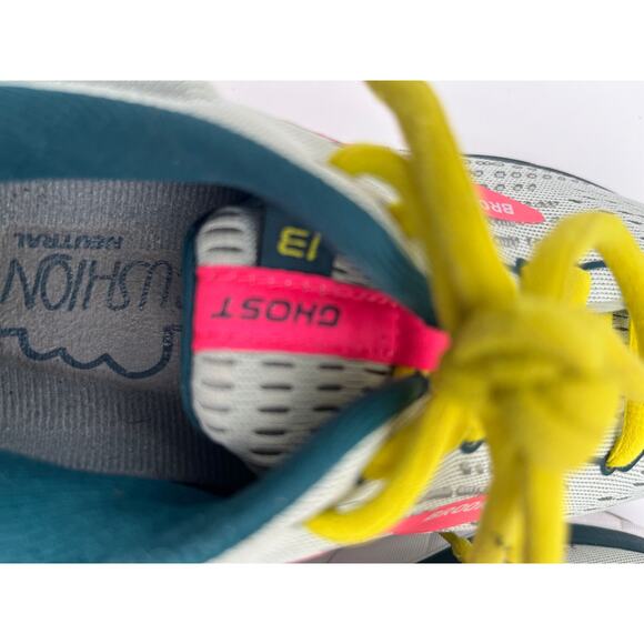 Brooks Women’s Size 6 Grey Ghost Running Shoes Excellent - Picture 5 of 10